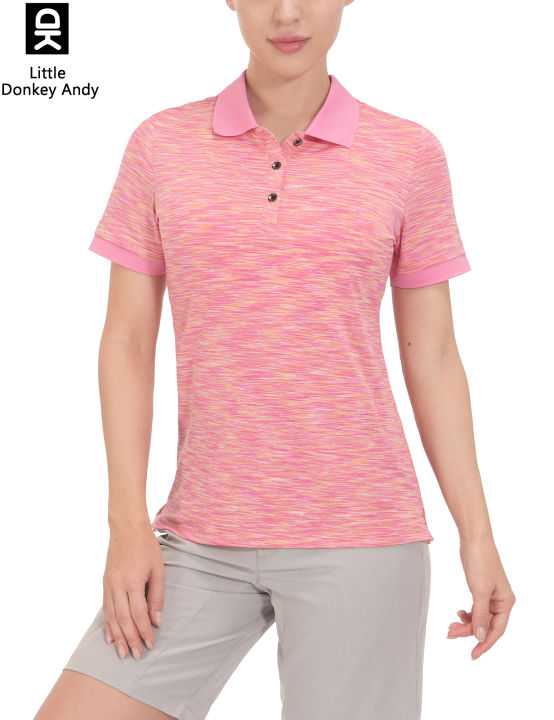 Sleeve Polo Ladies Uv Protection Shirts IBKUL: Women's Short