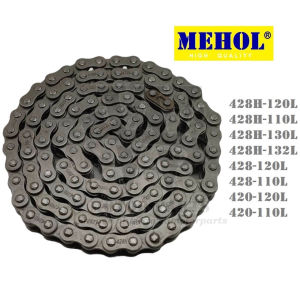 MEHOL CHAIN BLACK 428H-120L 428H-110L 428H-130L 428H-132L 428-120L 428-110L 420-120L 420-110L
