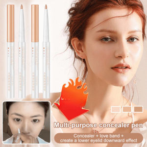 Multi-purpose Concealer Pen Lower Eyelid Makeup Pen Lasting Waterproof Cosmetic