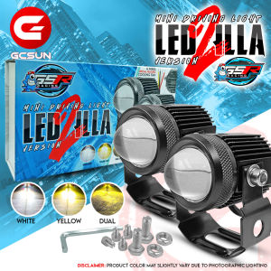 GSR MINI DRIVING LIGHT LEDZILLA VERSION 2 - GCSUN MOTORCYCLE