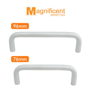 Tajima 102 76mm Modern Cabinet Handle (Satin Nickel) (2 pcs)