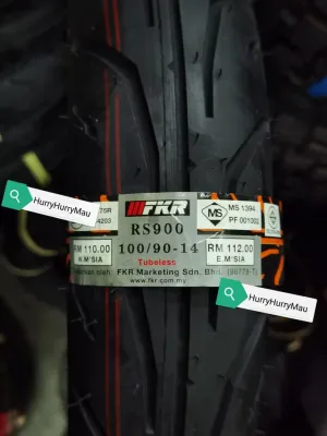 FKR RS900 100/90-14 Tubeless Tyre