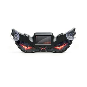 BETTERFORM Sử dụng năng lượng trời Đèn Neon Xe Hơi Chạy Bằng Năng Lượng Trời Có thể sạc lại Cốc hút chân không Đèn LED thông minh Bền bỉ Chế Độ Ánh Sáng Động Đèn chiếu sáng xung quanh Cool EYE Đèn an ninh xe