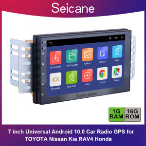 Seicane 7 inch Universal Android 10.0 Double Din Car Radio GPS Multimedia Unit Player for TOYOTA Nissan Kia RAV4 Honda VW Hyundai