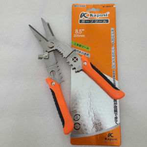 Kéo cắt +Tuốt+Tách+Uốn dây điện+Ép cốt KAPUSI 8.5_K9117
