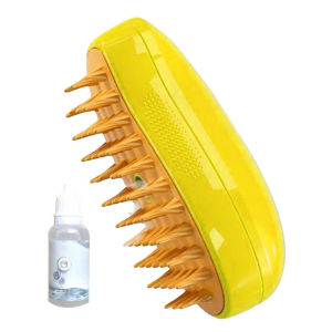 Steam Brush Cat dog Hair cleaning Brush spray Brush for Massage Pet Grooming