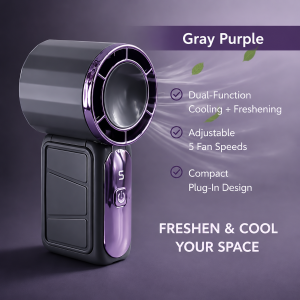XYBERBEATS X666 Handheld Portable Fan Rechargeable USB 4000mAh Turbo Cooling Fan Lightweight with 5 Wind Modes