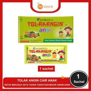 Tolak Angin Cair Anak 1 Sachet - Menjaga Daya Tahan Tubuh dan Masuk Angin