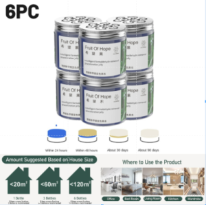 Formaldehyde removal discoloration gel  jelly 2 Free 1 Smart Formaldehyde Purifier| Formaldehyde Remover Jelly Remove Odor|SG Ready Stock Gel