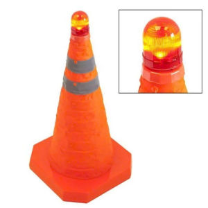 Cọc Tiêu Giao Thông Mini Xếp Gọn Hình Chóp Mũ Nhiều Kích Cỡ Cone Giao Thông Gấp Gọn Bỏ Túi