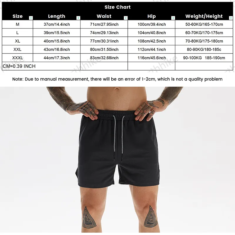 Northhike Shorts for Men Training Jogging Sports Fitness Quick Dry
