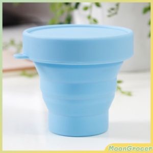 M.Grocer Portable Silicone Folding Cups Outdoor Collapsible Retractable Water Cup 300ml