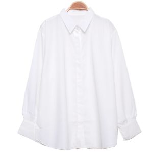 Baju Pakaian Atasan Kemeja Kameja Kerah Blouse Wolfis Kerja Kuliah Casual Polos Anti Kusut Army Hitam Putih Coklat Maroon Dusty Pink Adem Kancing Depan Oversize XXL Lengan Panjang Wanita Cewek Perempuan Premium Kantor Formal Lengan Panjang Jumbo Kekinian