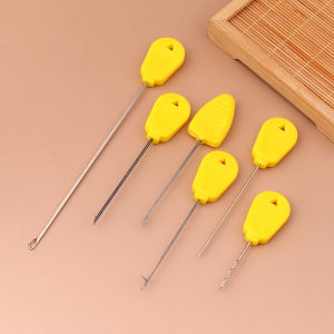 LEI 3ชิ้นเจาะตะขอเครื่องมือตกปลาคาร์พหมุดเหยื่อเครื่องมือเครื่องมือเครื่องมือเหยื่ออุปกรณ์ตกปลา