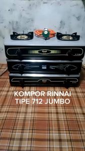 KOMPOR RINNAI 2 TUNGKU PROMO  TIPE 712 REKONDISI