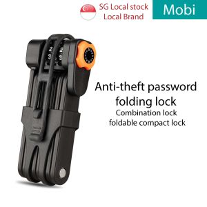 Anti-theft password folding lock Combination lock foldable compact lock