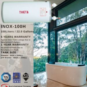 THETA Electric Storage Water Heater 100L with Isolation Barrier