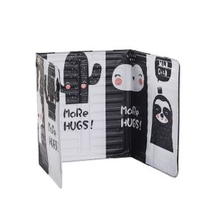 Foldable Removable Kitchen Oil Proof Baffle Cooking Aluminum Foil Splash Guard Proof Range Hood Heat Insulation Baffle