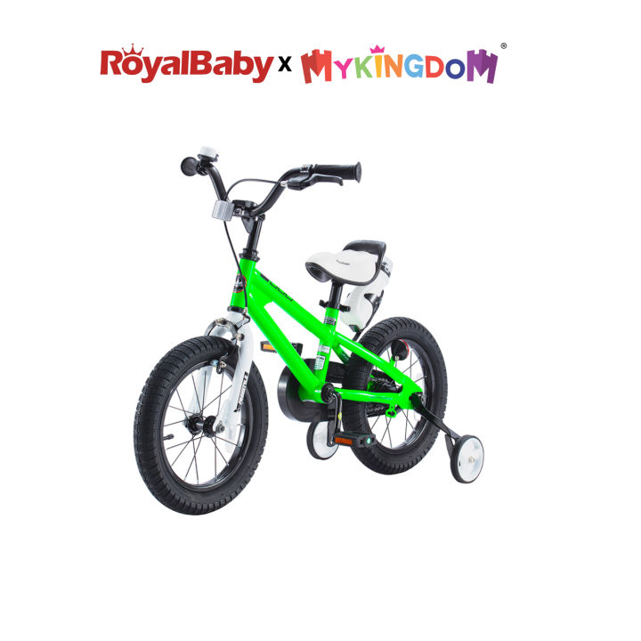 Xe Đạp Trẻ Em RoyalBaby Freestyle 14", Màu Xanh Lá, Bé Từ 3-5 Tuổi RB14B-6-GR