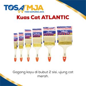 Kuas Cat Serbaguna Gagang Kayu / KUAS CAT MERK ATLANTIC