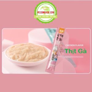 Súp thưởng cho mèo MIXI/ SHIZUKA/ CAT FOOD 15g - Súp thưởng Shizuka cho mèo 15g- vị cá tuyết  cá ngừ thịt gà
