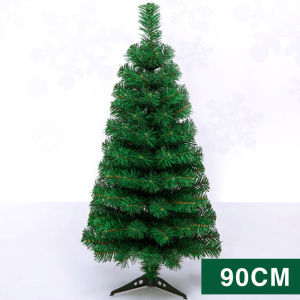 90cm Christmas Tree Green With Battery string Lights