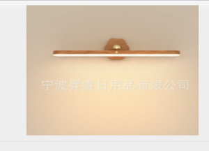 [TH] โคมไฟติดผนัง LED แบบไม้ แม่เหล็ก ชาร์จ USB TYPE-C อเนกประสงค์ แบบพกพา ปรับขนาดได้ สําหรับห้องนอน ตู้ ห้องครัว