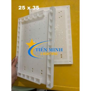 Combo 2 cái/ 6 cái/ 10 cái bảng điện (taplo) nhựa 25x35 dùng lắp các phụ kiện điện như ổ cắm cầu chì CB