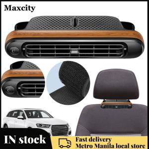 【Maxcity Fast delivery】 2Pcs Car Rear Seat Headrest Cooling Fan 3 Speeds Adjustable Car Mounted Seat Back Cooling Fan for SUV RV Truck Sedan