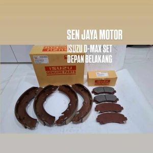 BRAKE PAD BRAKE SHOE ISUZU D-MAX NEW KAMPAS REM SET DEPAN BELAKANG ISUZU D-MAX NEW