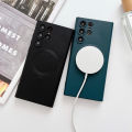 Soft Case Matte Magnetik Support Magsafe Wireless Charging Phone Case Silikon With Ring Lensa Kamera Kompatibel Untuk Samsung Galaxy A26 Samsung A36 5G Samsung A56 5G. 