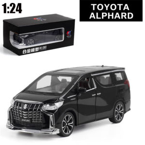 1:24 Toy Car Excellent Quality TOYOTA Alphard With Box Car Toy Alloy Car Diecasts & Toy Vehicles Car Model Toys For Children for kid gift