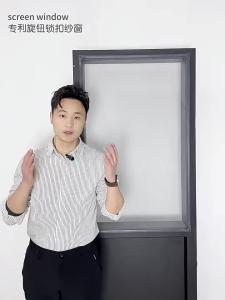 Magnetic & Velcro Window Screen - Invisible Mosquito Net For Home Self-Adhesive Anti-Mosquito Mesh (Easy Install No Drilling)