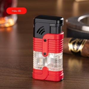 HỘP QUẸT - BẬT LỬA KHÒ 3 TIA THIẾT KẾ GA LỘ THIÊN MỚI LẠ