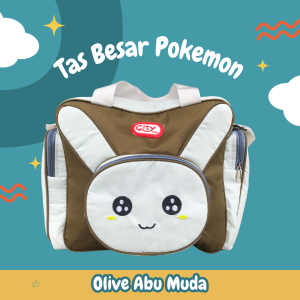 Tas Bayi Besar Multifungsi Pokemon Baby Diapers perlengkapan bayi