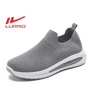 LURAD Slip On Wanita Kasual Modis Kekinian Sepatu Cewek Olahraga Pelajar SF306