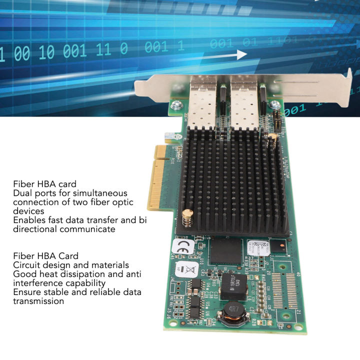 Fiber HBA Card AJ763 63003 8Gb/s SFP PCIE HBA Card for Data ...