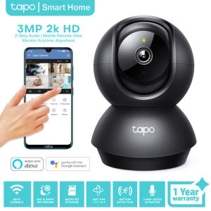 TP-Link Tapo C220 4MP Pan/Tilt AI Home Security Wi-Fi Camera | Camera Connect to Cellphone | Two Way Audio CCTV Camera