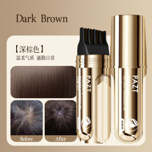 Three Seconds Quick Hairdressing Pen Disposable Gray Hair Covering Comb Waterproof And Quick-Drying Quick Hair Styling Pen小金管植物遮白发梳