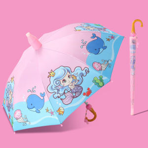 Childrens Umbrella Primary School Girls Boy Childrens Umbrella Boy and Girl cartoon patterns for Kindergarten Primary School Student