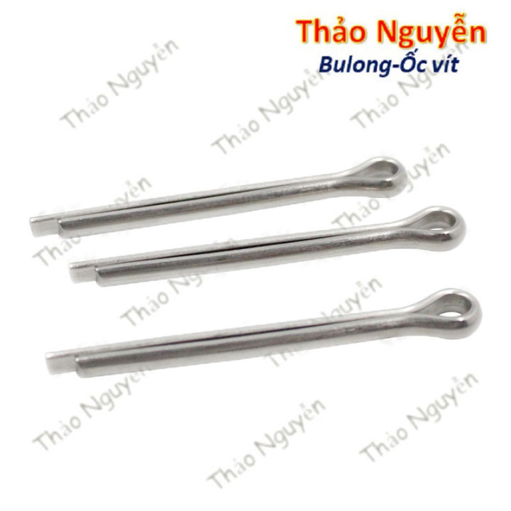 Chốt chẻ 1.5li 2 li 2.5li 3li 4li INOX 304 các loại D1.5 -D8mm | Lazada ...