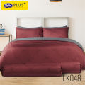 [Shock Price] Satin Plus Lucky Me  ชุดเซท ผ้าปูที่นอน 6 ฟุต ผ้าปูที่นอน 5 ฟุต 5 ชิ้น + ผ้านวม 100"x90"  หมอช้างxซาติน ของแท้100%. 