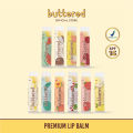 BUTTERED Premium Lip Balm SPF 15 / Pelembab Bibir / Lip Care / Solusi Bibir Kering / Mencegah Bibir Hitam. 