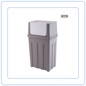 【Pure Care】 30L Large Flip Top Dustbin / Commercial Garbage Bin for Kitchen Bathroom Office