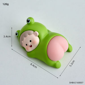 ตกแต่งบ้านน่ารักโต๊ะอุปกรณ์เสริมยืดหยุ่นตูดตุ๊กตา Kawaii ตกแต่งห้องน่ารัก Decompress ห้องนอนอุปกรณ์เสริม Creative Car Decor Gift