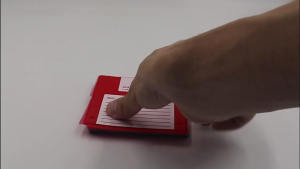 Set of 6 Convenient Coasters Set Floppy Disk Shape Cup Mats Mats Silicone Texture Suitable for Various Cups Use