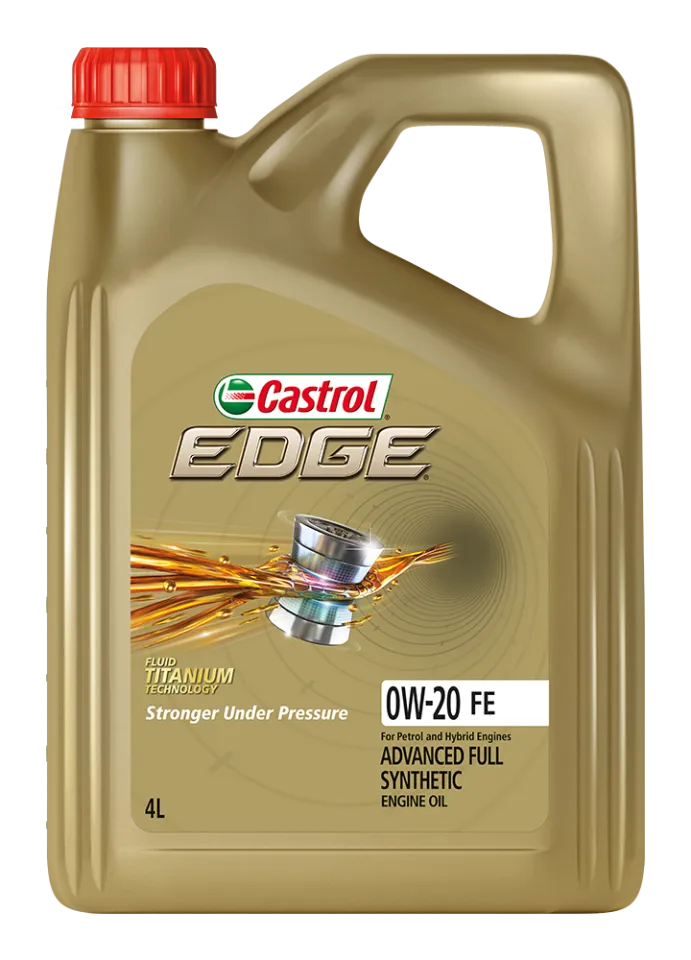 Castrol EDGE 0W-20 (4L) Advanced Full Synthetic Engine Oil API SP