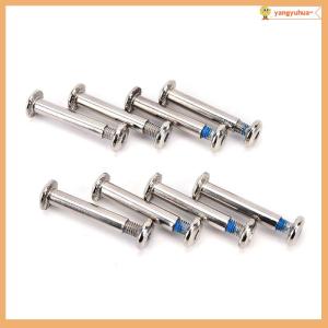 yangyuhua 8X Bộ Inline Con lăn trục lưỡi vít Skate bu lông bánh xe cho Giày Skate