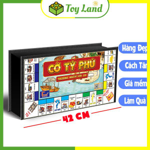 [Foxi] Cờ Tỷ Phú 42cm Thương Nhân Hội An Có Nam Châm Size Khổng Lồ Cờ Tỉ Phú Đồ Chơi Trí Tuệ Trẻ Em