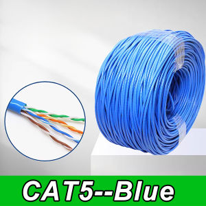 CAT5/6 Gigabit Ethernet Cable 100 200 300m High Speed POE Surveillance Indoor Bulk for Home Office